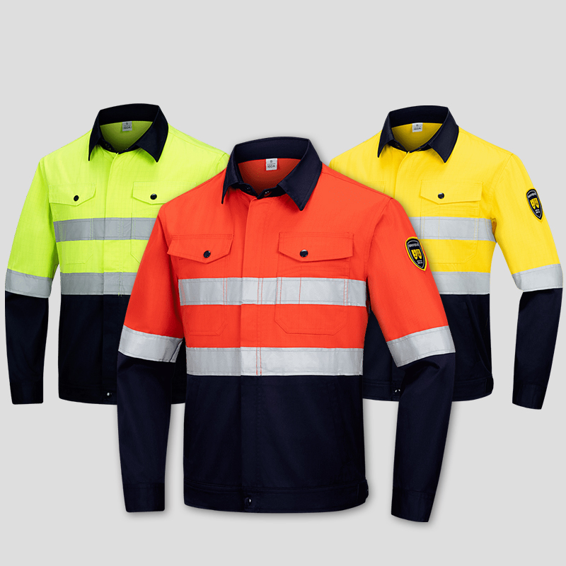 Uniforme de Seguridad Antiestático Ropa de Trabajo 65/35 Ropa Industrial Reflectante Diseño Personalizado para Trabajadores Electrónicos