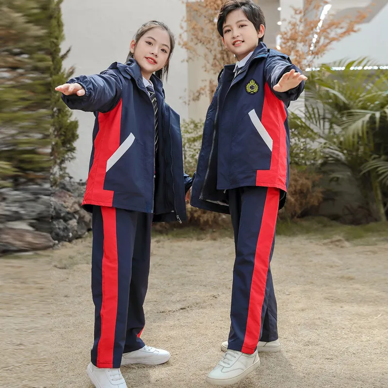 Detalle de uniforme escolar
