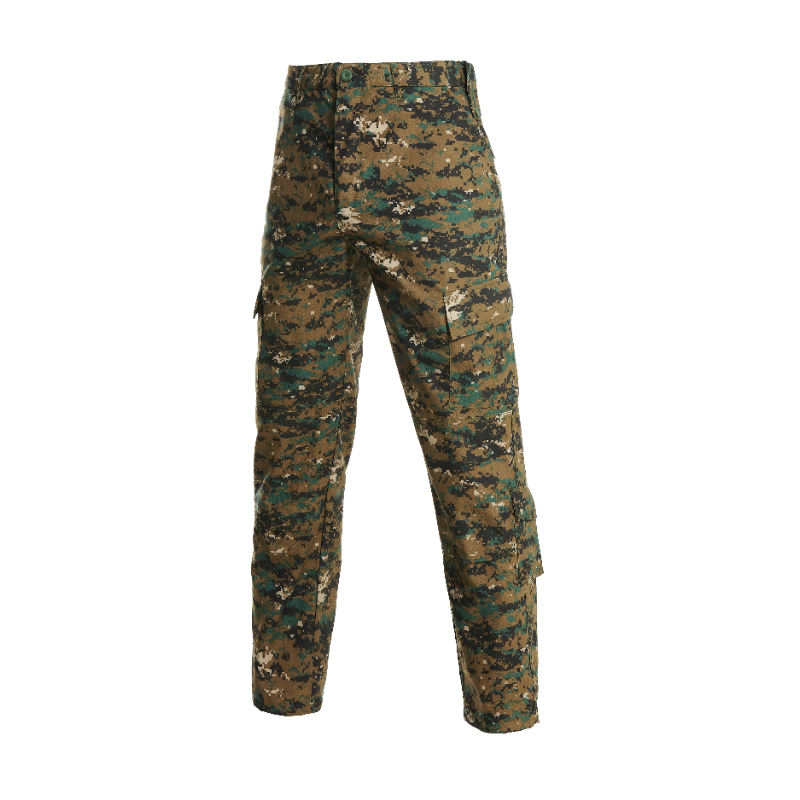 Uniforme táctico acu profesional transpirable con múltiples bolsillos para guardias de seguridad