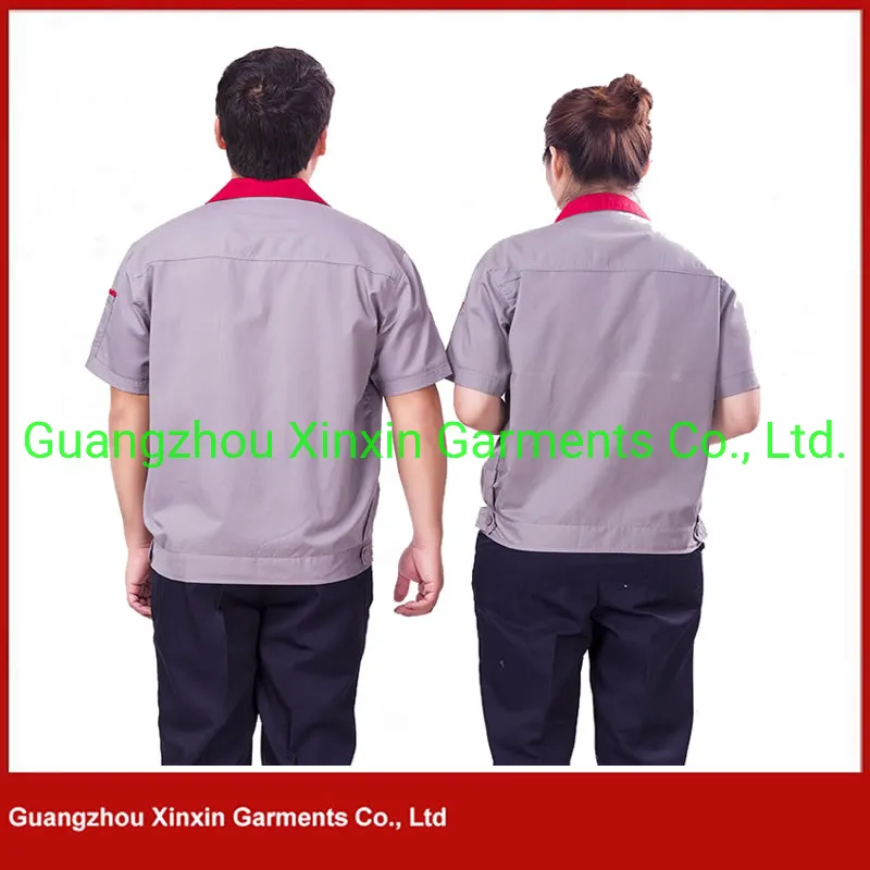 Uniforme de limpieza personalizable barato mono uniforme de trabajo uniforme corporativo (W599)