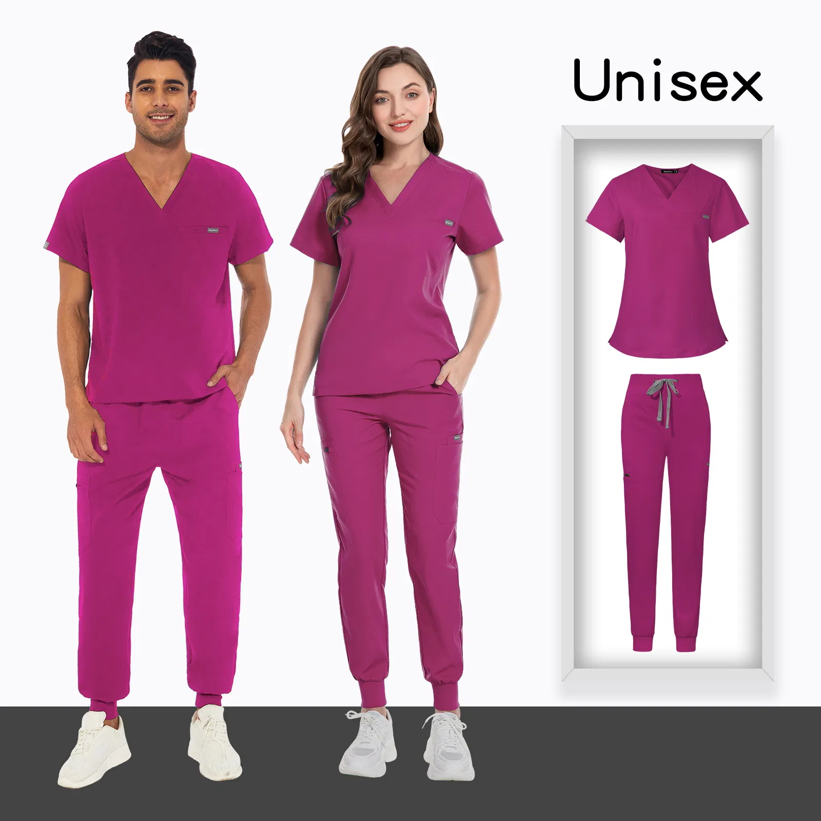 Detalle especificación de uniformes médicos 6