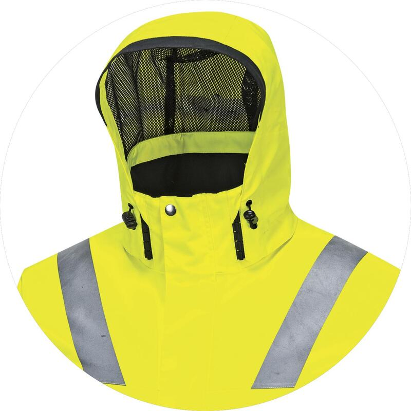 Ropa de seguridad de la chaqueta reflectante industrial uniforme de trabajo personalizada Alta visibilidad Ropa de trabajo