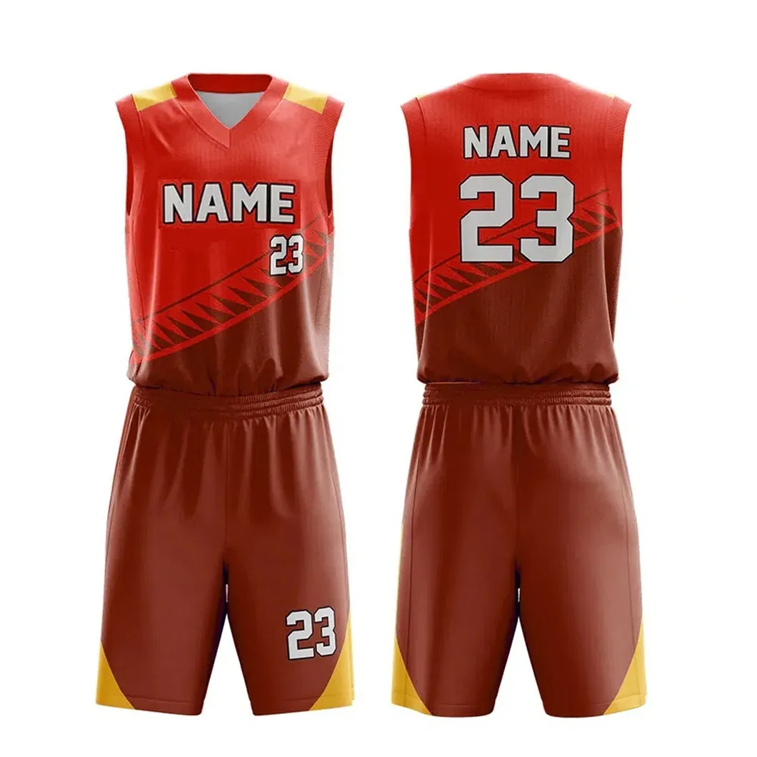 Uniforme de baloncesto sublimado de ropa deportiva de marca original