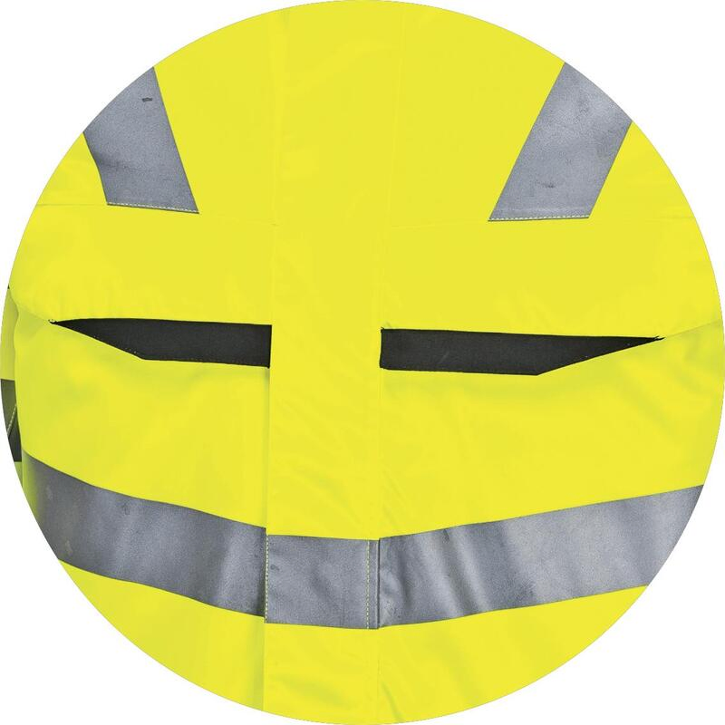 Ropa de seguridad de la chaqueta reflectante industrial uniforme de trabajo personalizada Alta visibilidad Ropa de trabajo