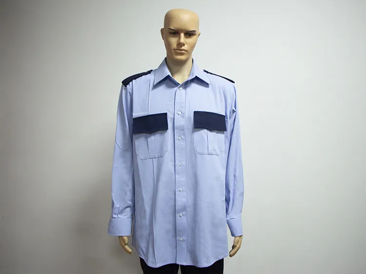Camisa de Seguridad con Logo Personalizado – Uniforme de Guardia Corporativo, Servicio OEM/ODM Disponible