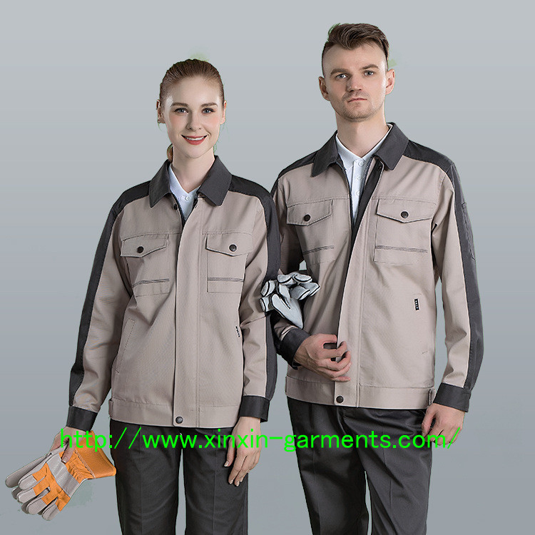 Ropa de diseño personalizada, overoles de trabajo, uniforme de seguridad industrial para trabajadores (W2273)