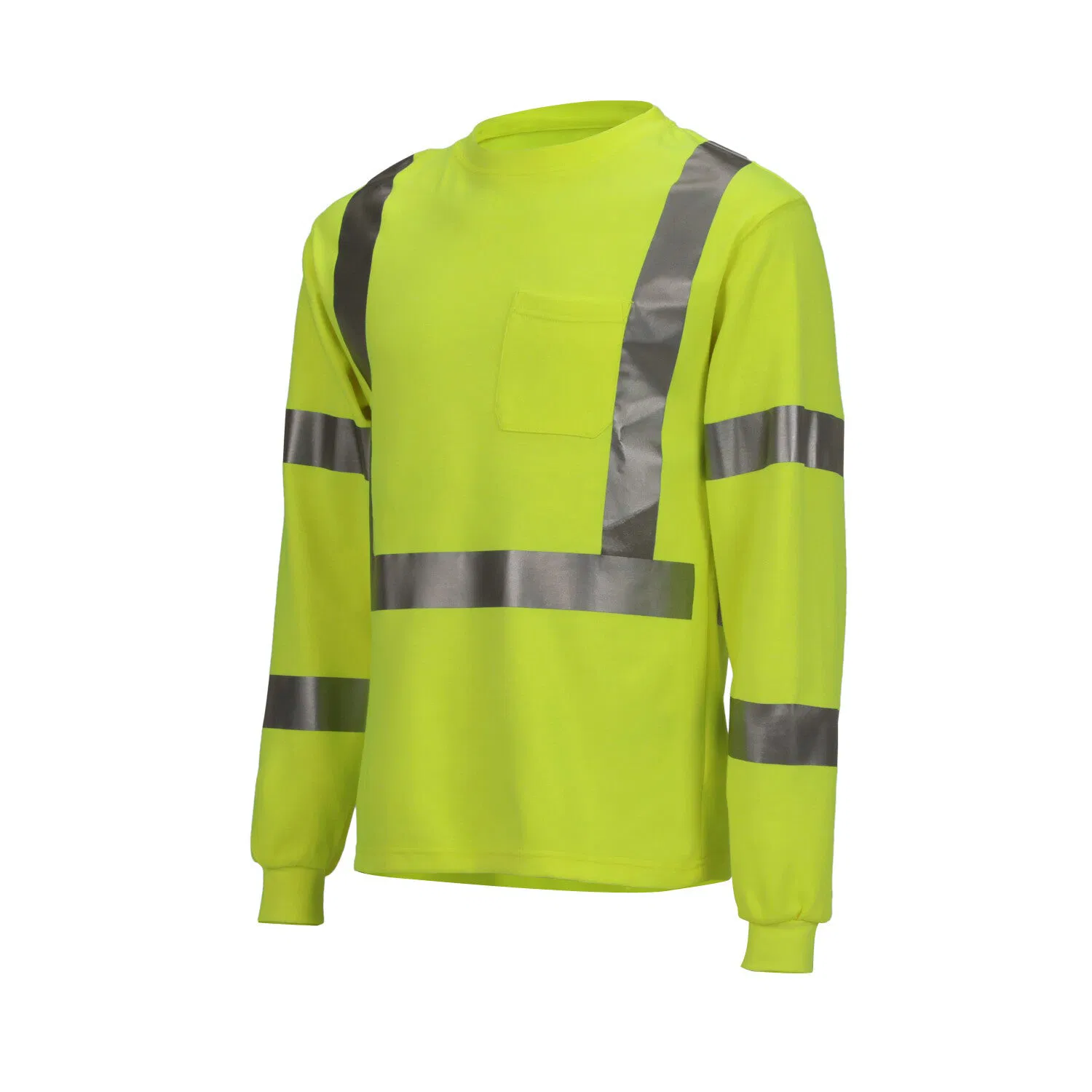 Camiseta de seguridad ligera y duradera, transpirable, de alta visibilidad y reflectante para trabajo