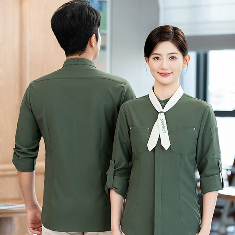 Ropa de trabajo elegante para ama de llaves, uniforme para gerente de cocina de hotel