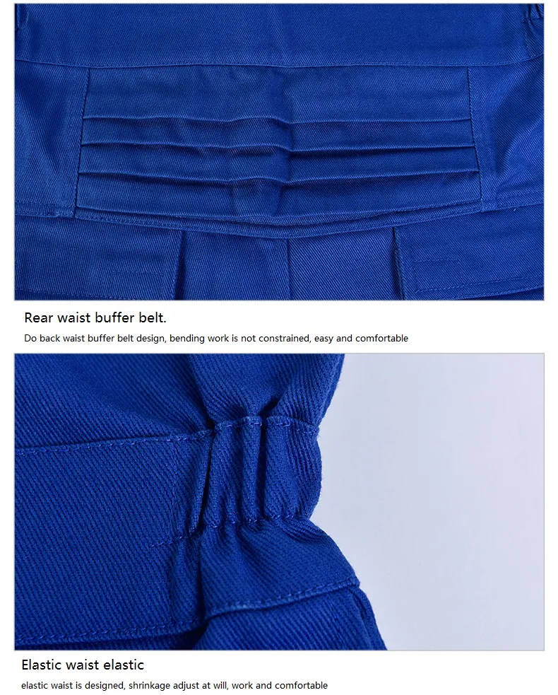 Fabricante de ropa de trabajo de manga larga para la seguridad en fábricas, uniforme profesional de trabajo