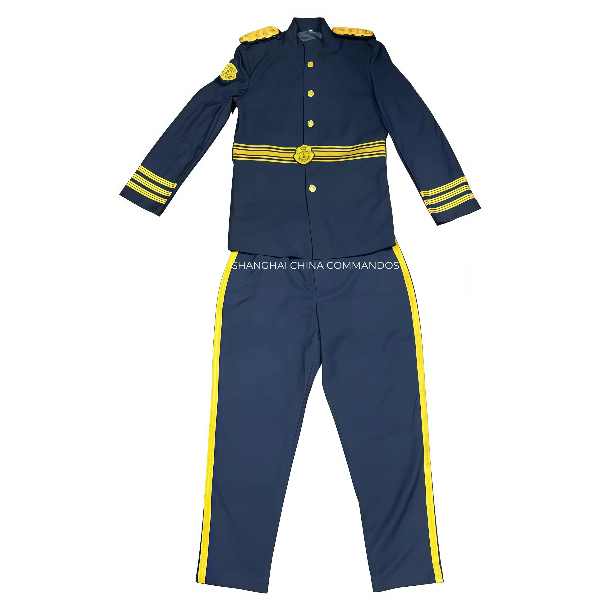 Traje de oficina personalizado estilo occidental uniforme ceremonial ropa