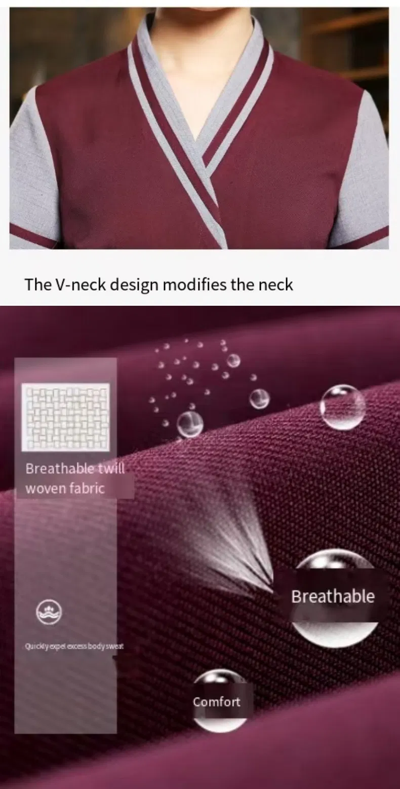 Nuevo diseño de uniforme de servicio de limpieza para exteriores