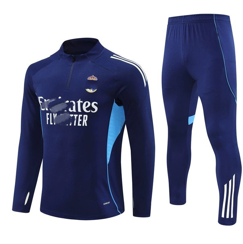 2526 Nueva Temporada Alta Calidad Camiseta de Fútbol de Manga Larga Kit de Entrenamiento Edición Tailandesa Traje Deportivo Conjunto de Fitness Uniforme de Fútbol