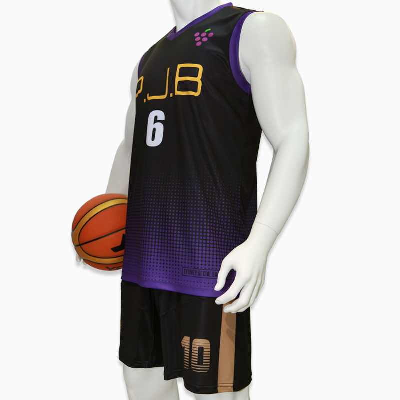 Healong Marca Principal Camiseta de Baloncesto Ropa Deportiva Impresión por Sublimación Uniforme de Baloncesto Reversible