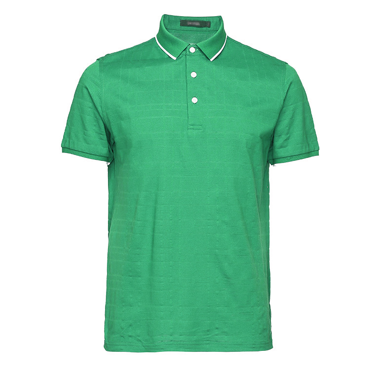 Camiseta Polo de Golf 100% Algodón para Hombres de Secado Rápido Uniformes Personalizados