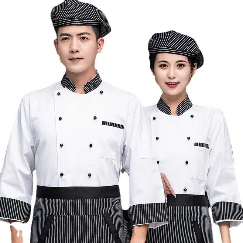 Chaqueta de cocinero para panadería