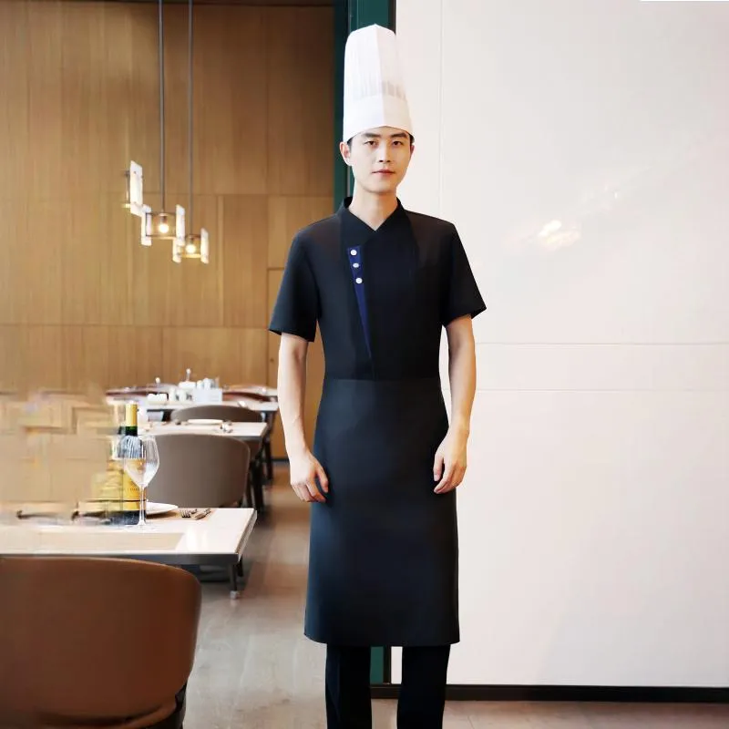 Uniforme de cocina personalizado impreso a granel para promoción de marca