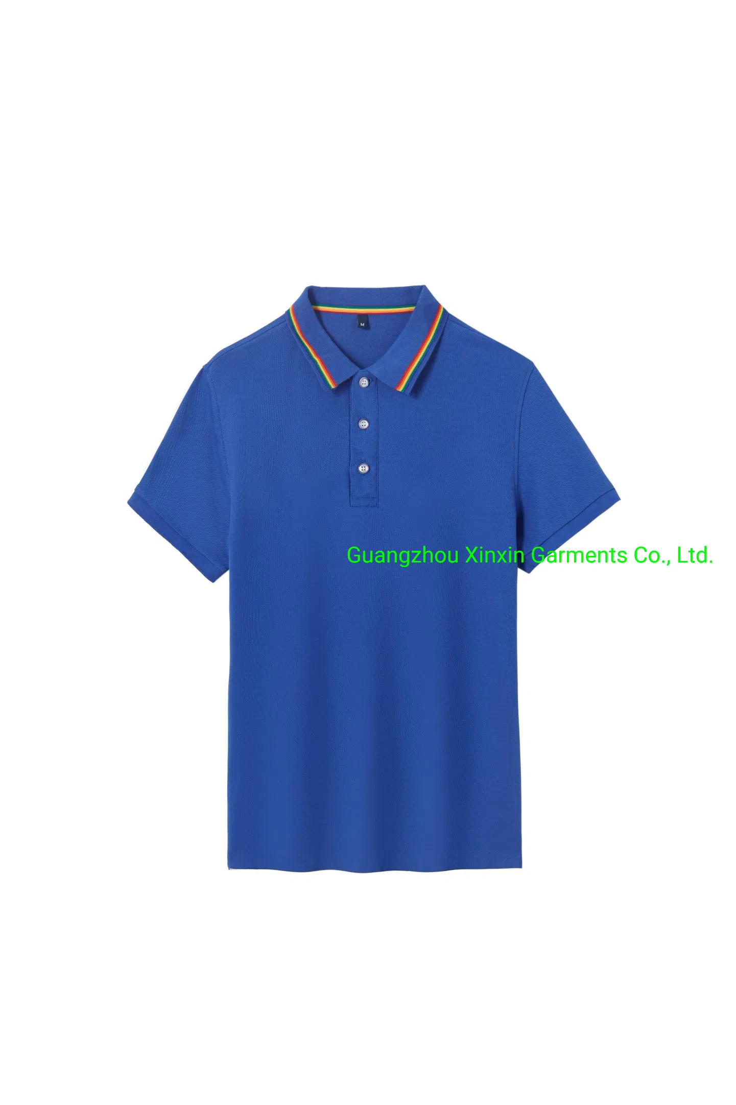 Rendimiento de Golf Personalizado Ropa de Trabajo Personalizada para Hombres Camisa Polo de Manga Corta de Poliéster Verde Bordada Uniforme Corporativo (1868)
