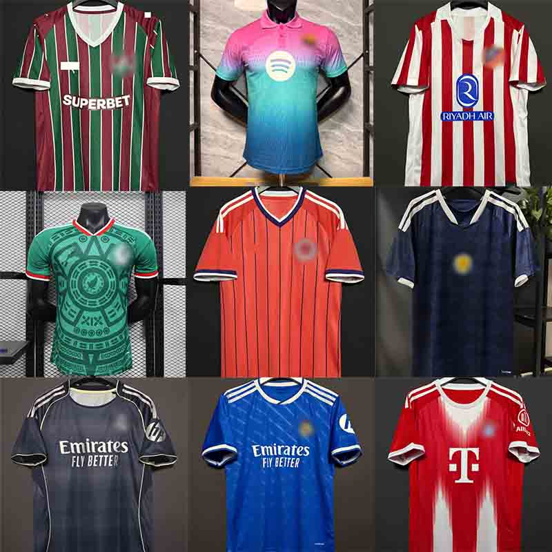2026/2027 Jerseys vintage al por mayor y al por menor de alta calidad, camisetas de fútbol tailandesas, ropa de marca, ropa de fútbol, uniforme de ropa deportiva