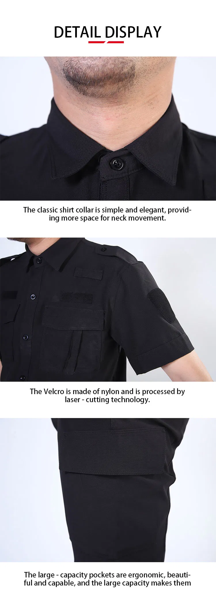 Venta Caliente Uniformes de Seguridad Transpirables y de Secado Rápido