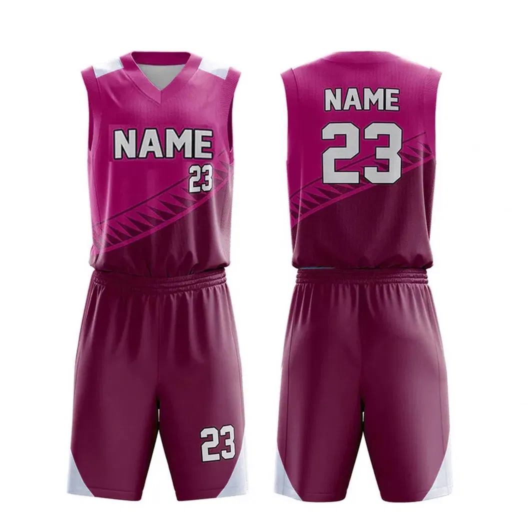 Uniforme de baloncesto sublimado de ropa deportiva de marca original