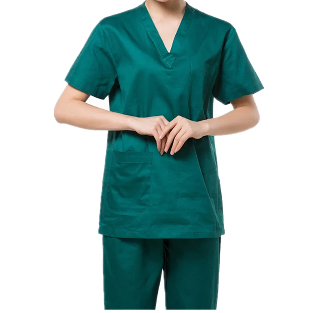 Muestra gratuita de bata quirúrgica uniforme para enfermera, batas para niños en hospitales