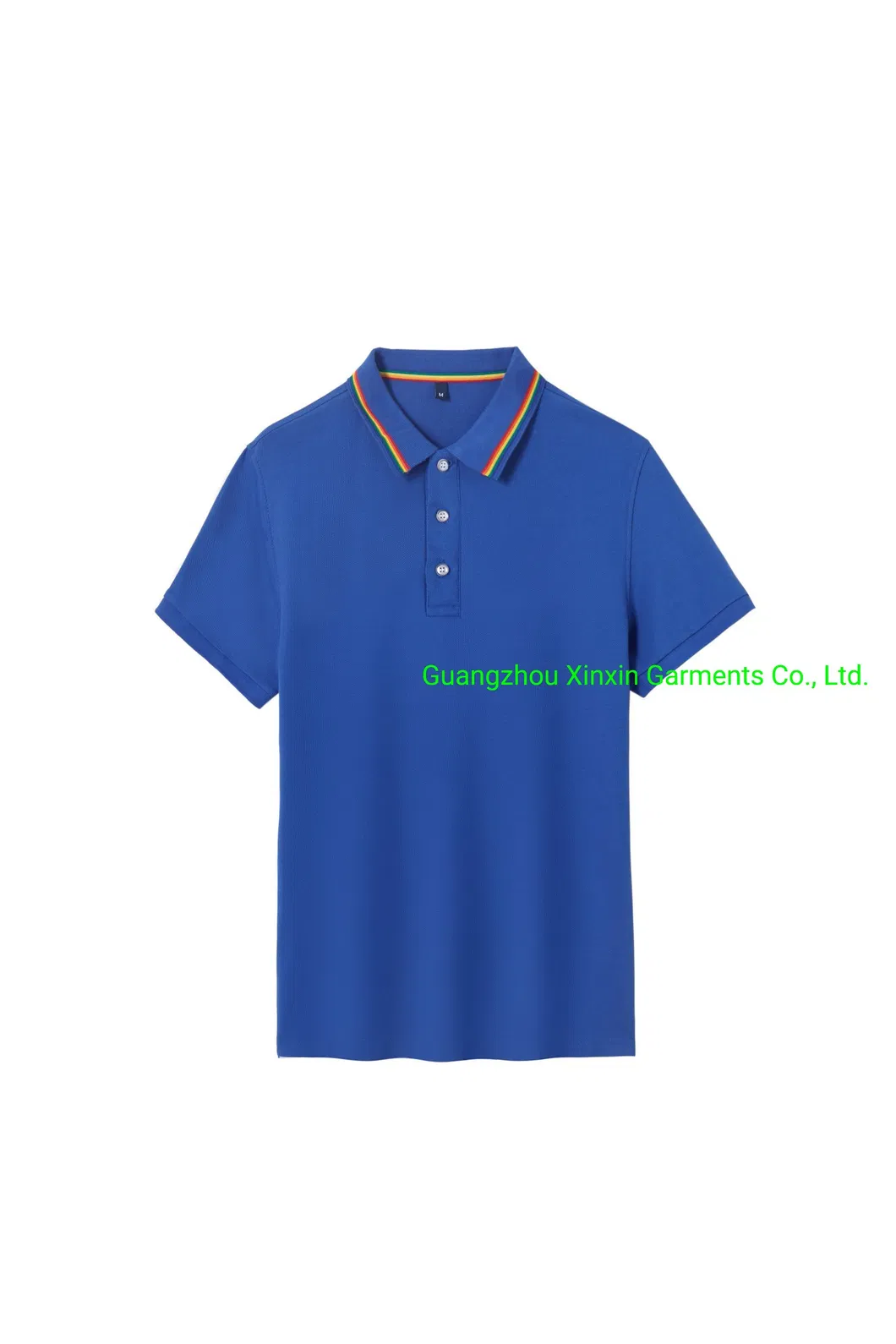 Polo de Golf Personalizado Uniforme Verde Frente