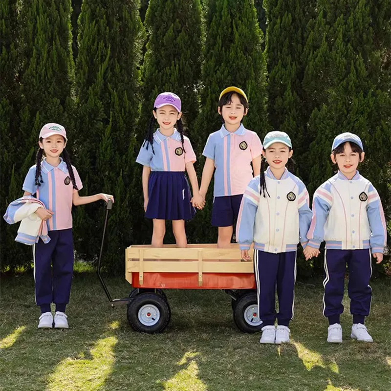 Colores Brillantes Tejidos Funcionales Sudaderas Chaquetas Pantalones Deportivos Ropa Escolar Uniforme