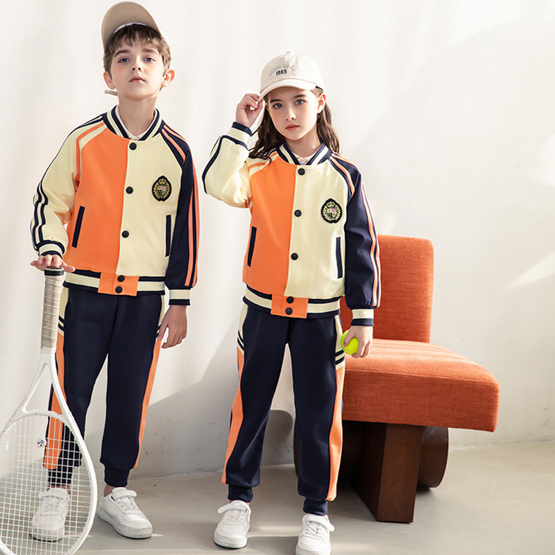 Diseño personalizado Mayoristas estilo británico uniforme escolar para chicos y chicas Establece las Uniformes Blazer de la Escuela Primaria de Kindergarten de Pre-Escuela
