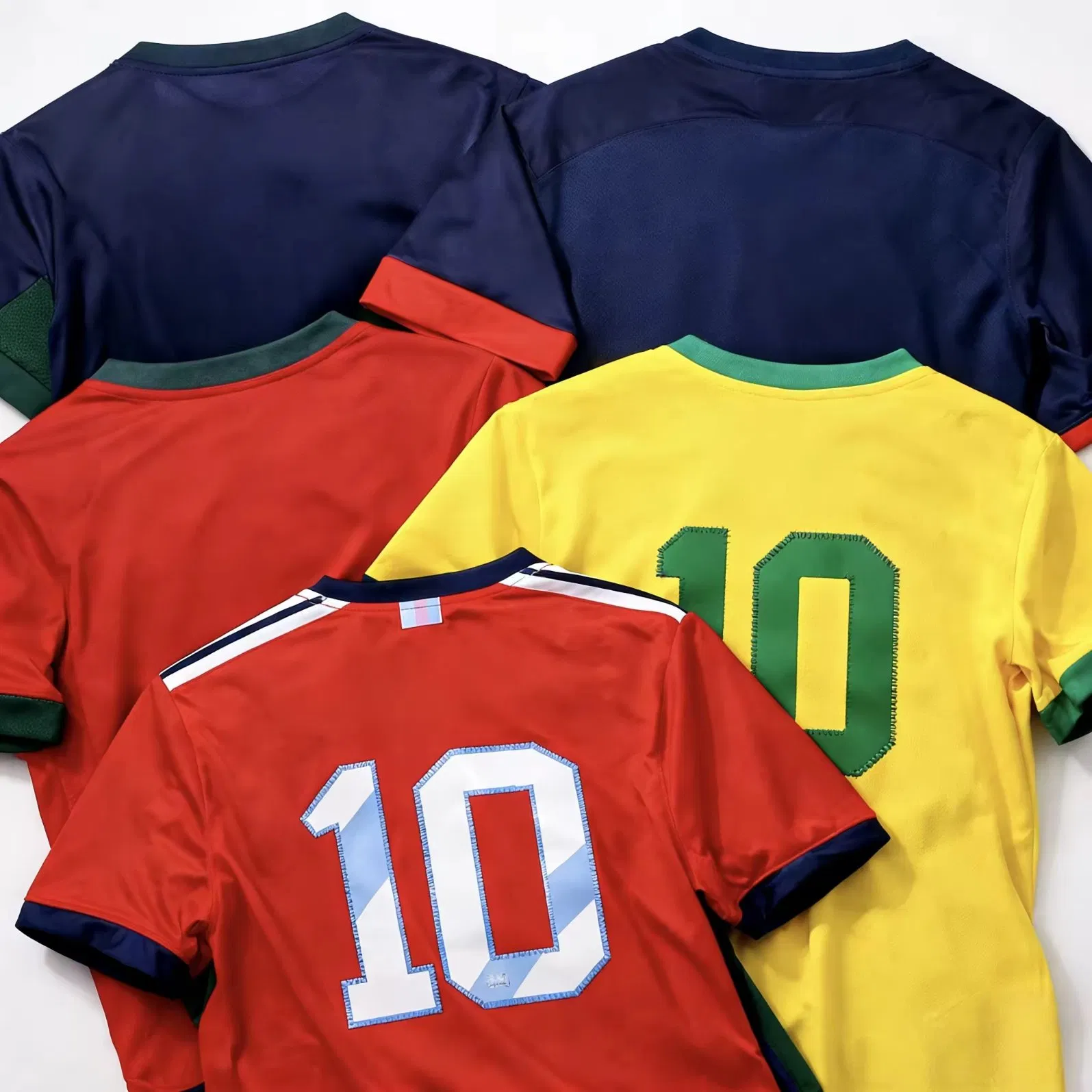 2026 Camiseta de aficionados al fútbol impresión personalizada camiseta de fútbol profesional B2b Proveedor de tela de alta tecnología camiseta de atletismo de fútbol uniforme 25-Day Entrega rápida