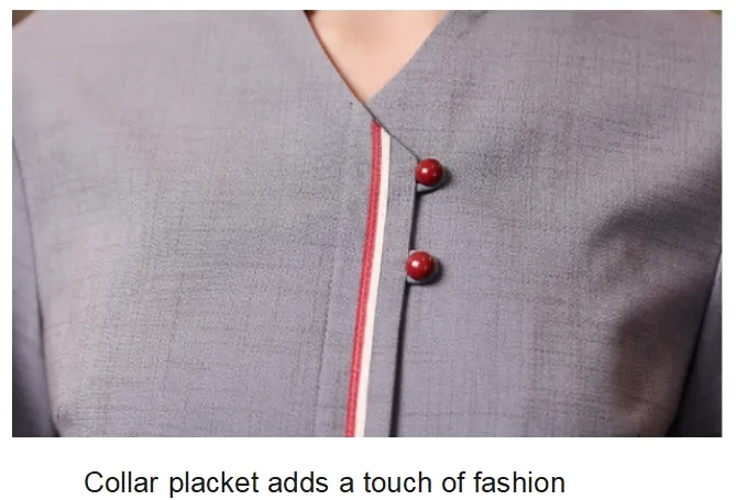 Precio de fábrica alta calidad nuevo diseño uniforme de limpieza laboral
