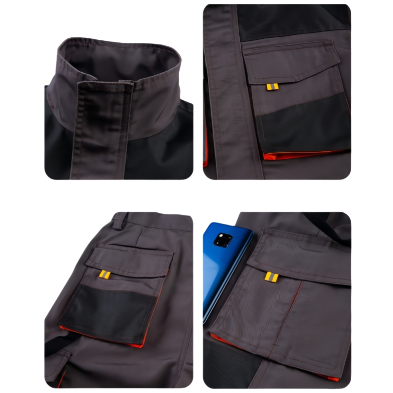 Personalizar Ropa Mecánica Fábrica Trabajo Aeropuerto Puerto Hotel Seguridad Traje Ropa de Trabajo Chaqueta Pantalones Uniforme