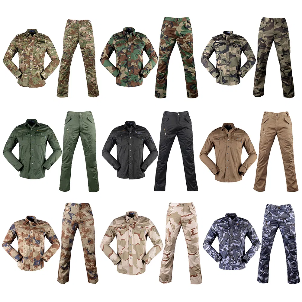 Uniforme de Combate Estilo Táctico Camuflaje Azul Marino