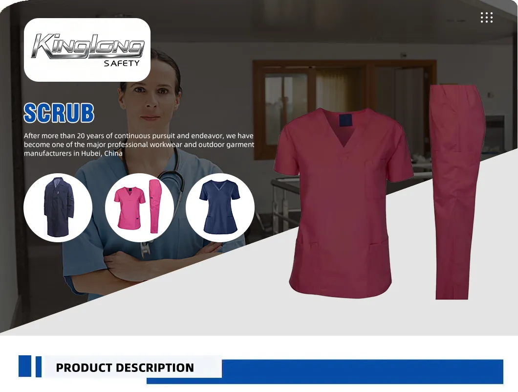 Colección de enfermería más vendida - Scrubs médicos uniformes funcionales ropa personalizada OEM