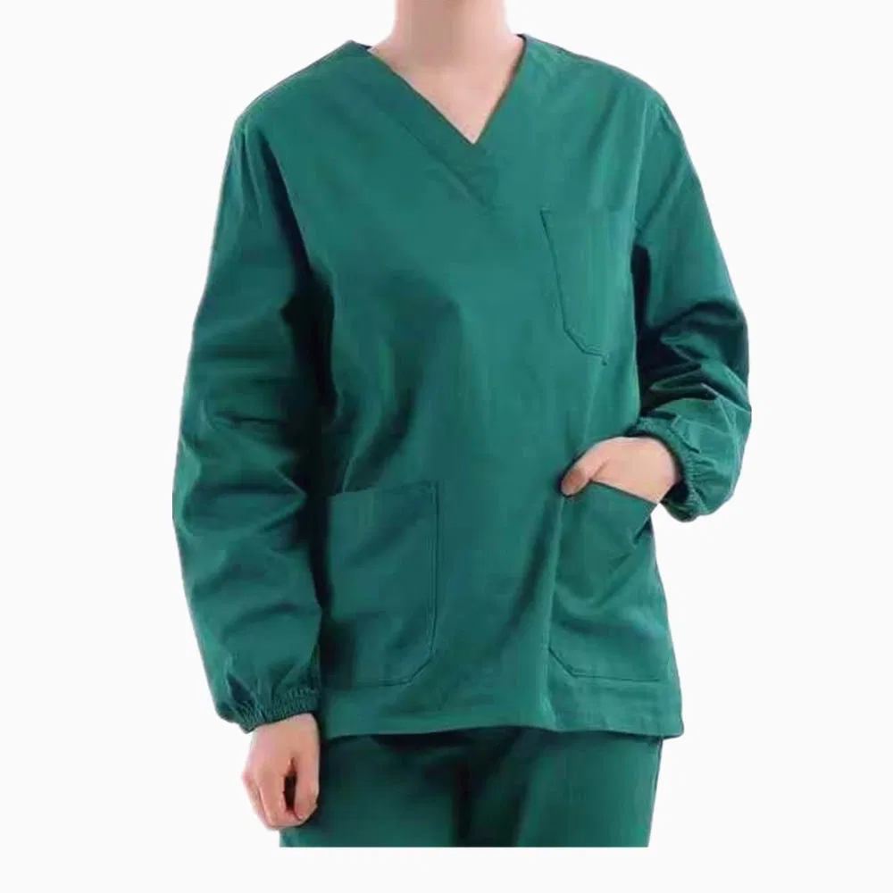 Muestra gratuita de bata quirúrgica uniforme para enfermera, batas para niños en hospitales