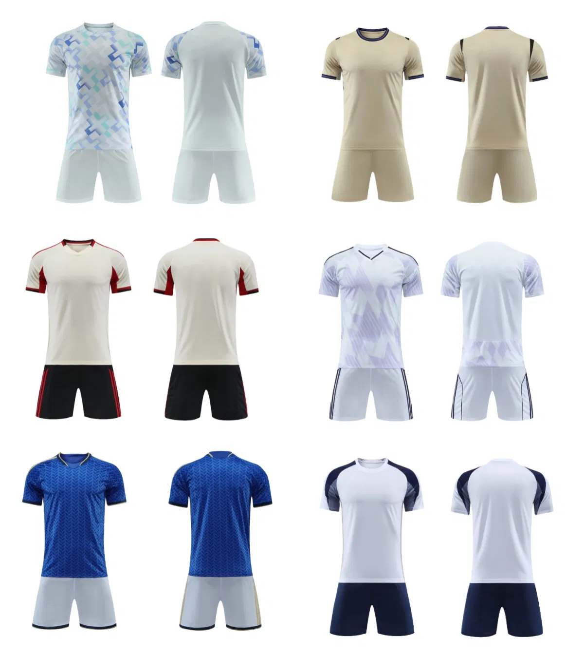 Uniformes de fútbol de alta calidad para hombres - Opciones de sublimación personalizadas