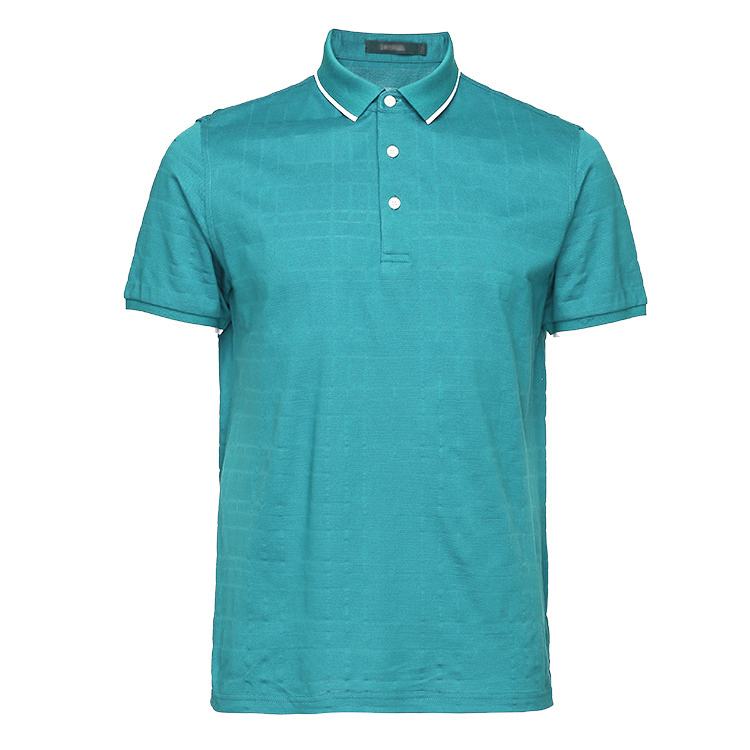 Camiseta Polo de Golf 100% Algodón para Hombres de Secado Rápido Uniformes Personalizados