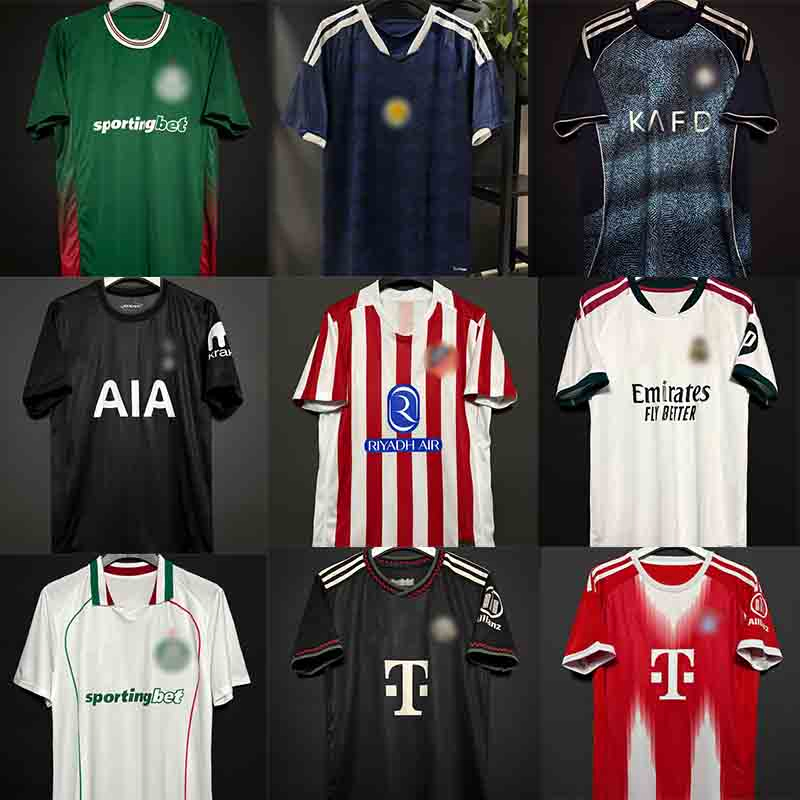 2026 Jerseys vintage al por mayor y al por menor de alta calidad, camisetas de fútbol tailandesas, ropa de marca, ropa de fútbol, uniforme, kits de fútbol