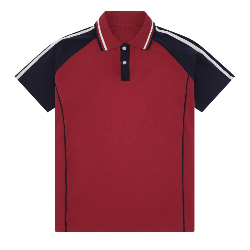 Camisas polo deportivas para estudiantes de secundaria de OEM, uniformes escolares de academia