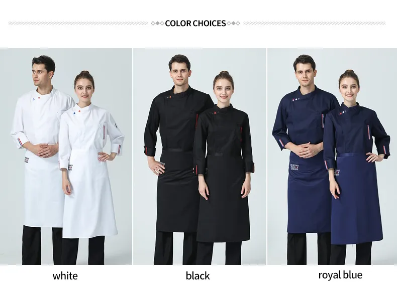 Opciones de colores del uniforme