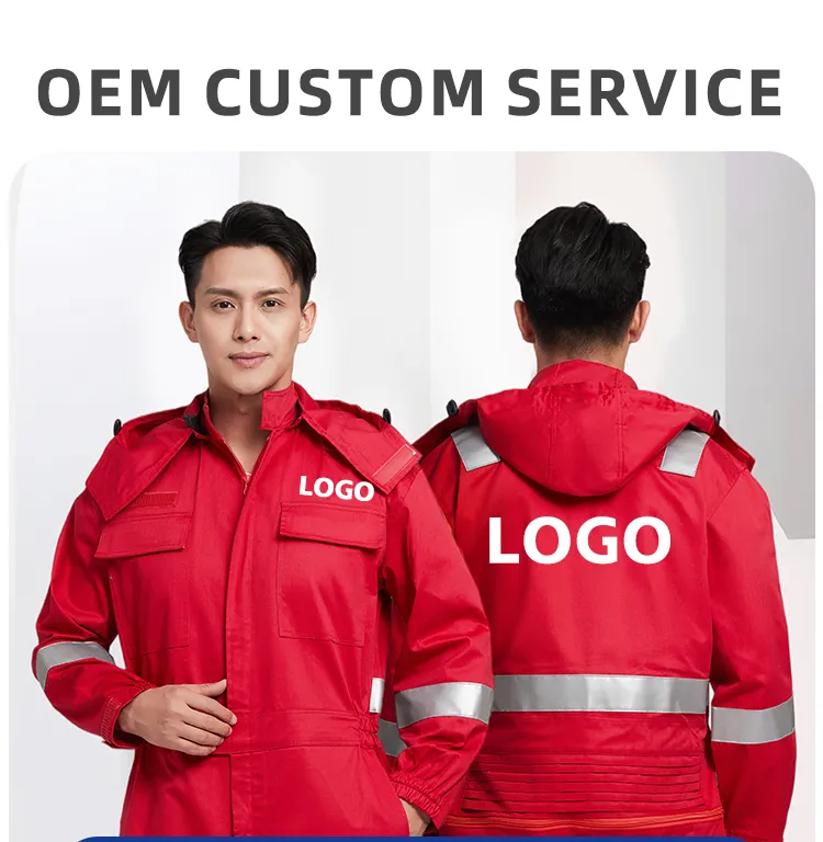 Conjunto de trabajo de dos piezas antiestático uniforme de seguridad ESD industrial ropa de protección duradera soporte de logotipo personalizado