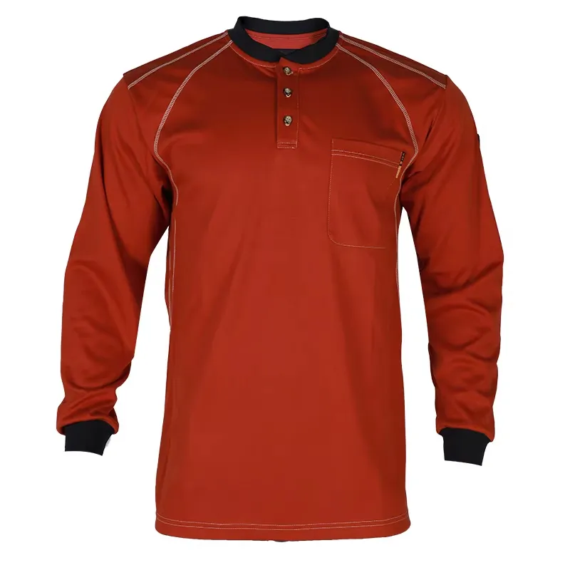 Custom Logo Quick Dry Long Sleeve Performance T-Shirt Contrast Raglan Sleeves Lightweight Outdoor Working Uniform Factory Direct Supply