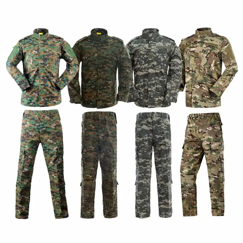 Uniforme táctico de camuflaje Ripstop Acu, traje de trabajo para hombres
