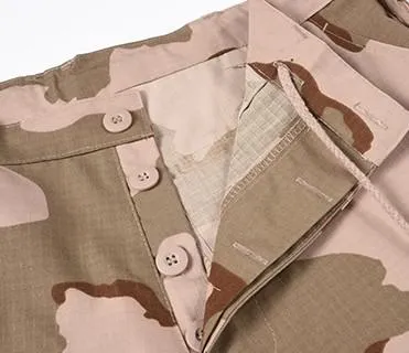 Uniforme táctico de camuflaje desértico personalizado para aventuras al aire libre
