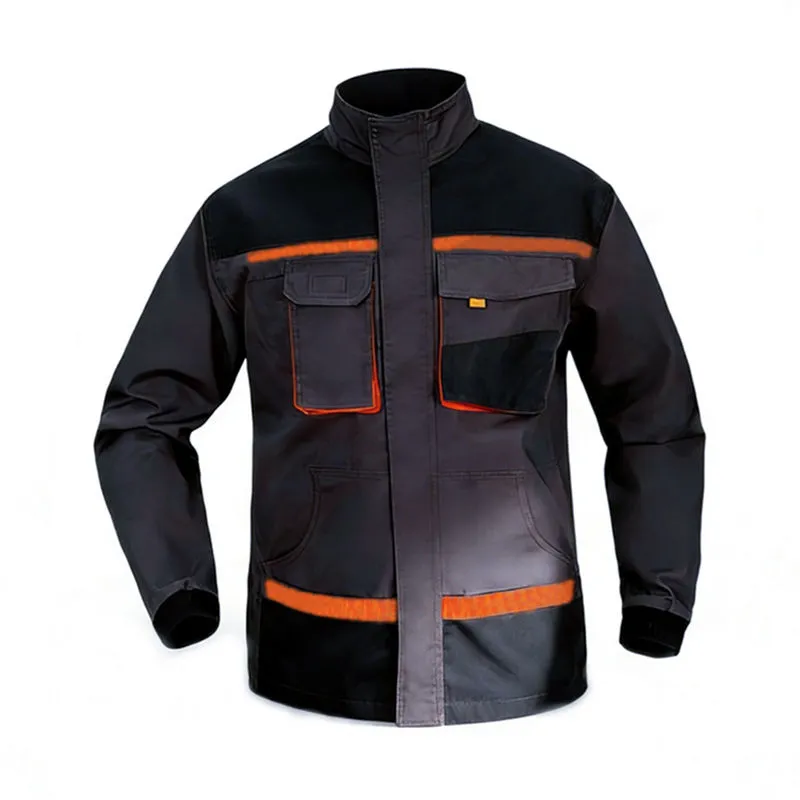 Ropa OEM para hombres, mono mecánico, overoles, chaqueta, pantalones, trajes de trabajo, ropa de construcción, seguridad, uniformes, traje de tela sostenible