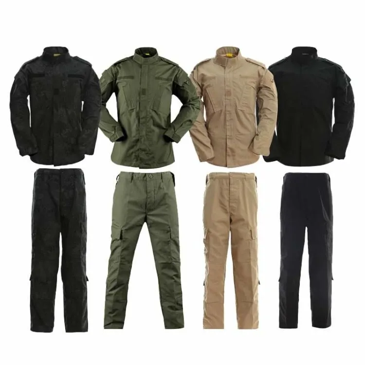 Uniforme táctico de camuflaje Ripstop Acu, traje de trabajo para hombres