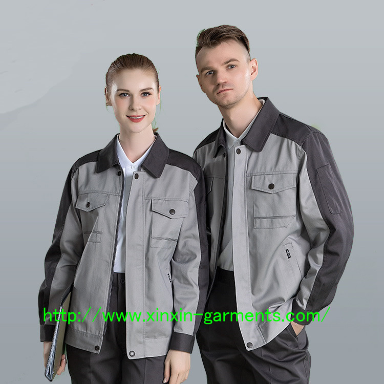 Ropa de diseño personalizada, overoles de trabajo, uniforme de seguridad industrial para trabajadores (W2273)