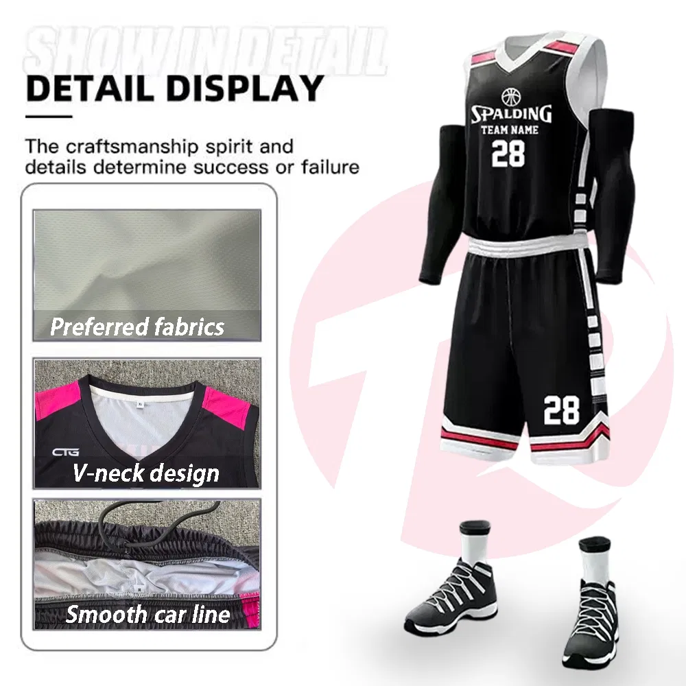 Camiseta de baloncesto reversible para jóvenes, malla de poliéster, uniforme deportivo de doble cara