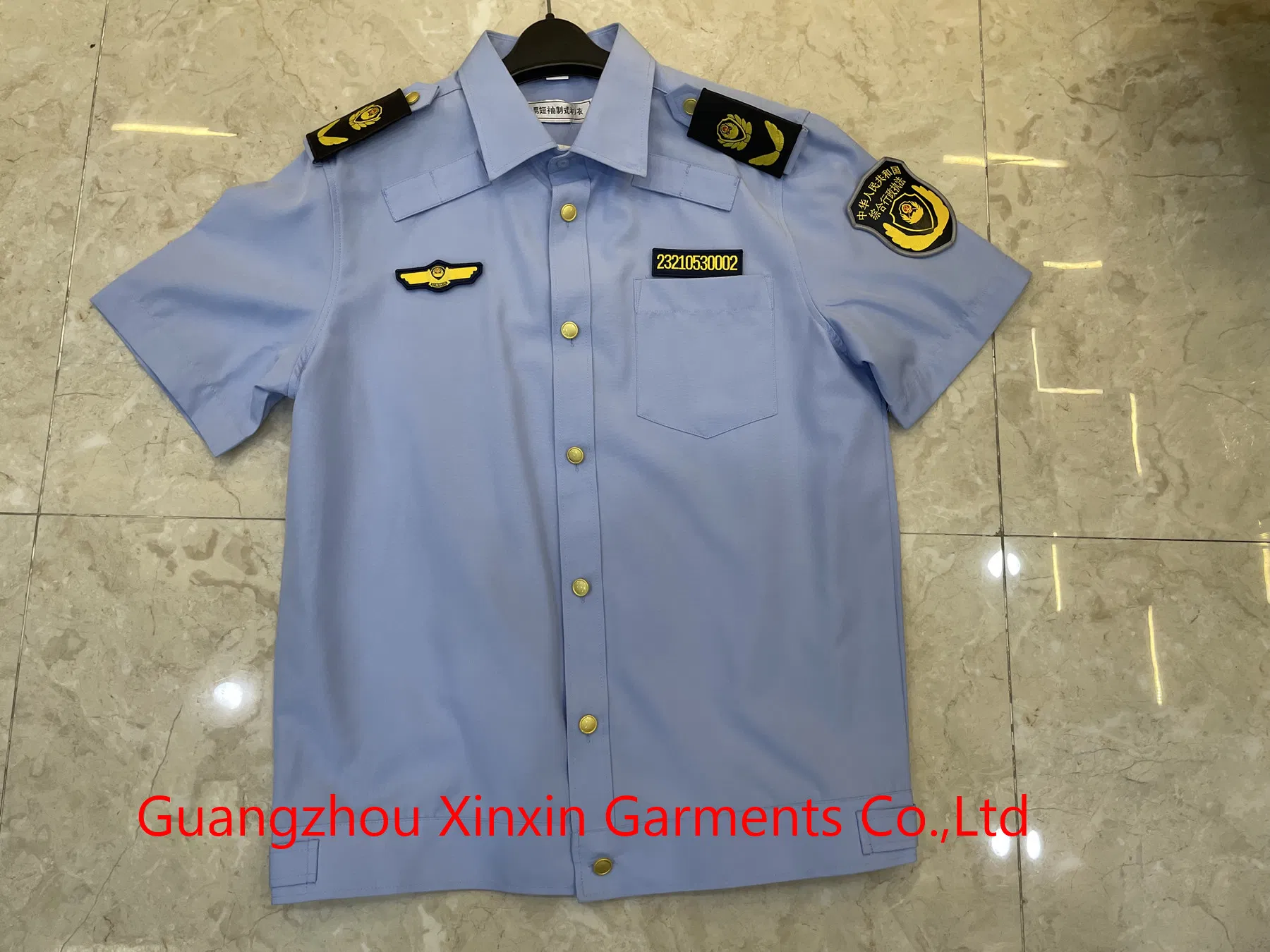 Traje táctico personalizado de fábrica ropa de trabajo reflectante de seguridad uniforme de guardia de entrenamiento fabricante (W2518)