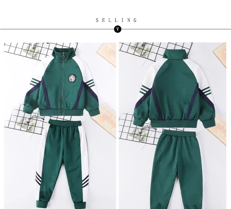 Conjunto deportivo infantil escolar
