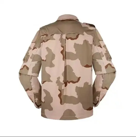 Nuevo traje táctico de camuflaje para exteriores con bolsillo, uniforme de entrenamiento de expansión para hombres y mujeres